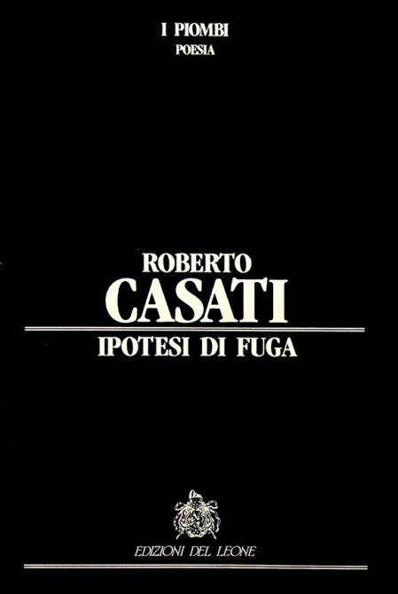 Copertina del libro Ipotesi di Fuga
