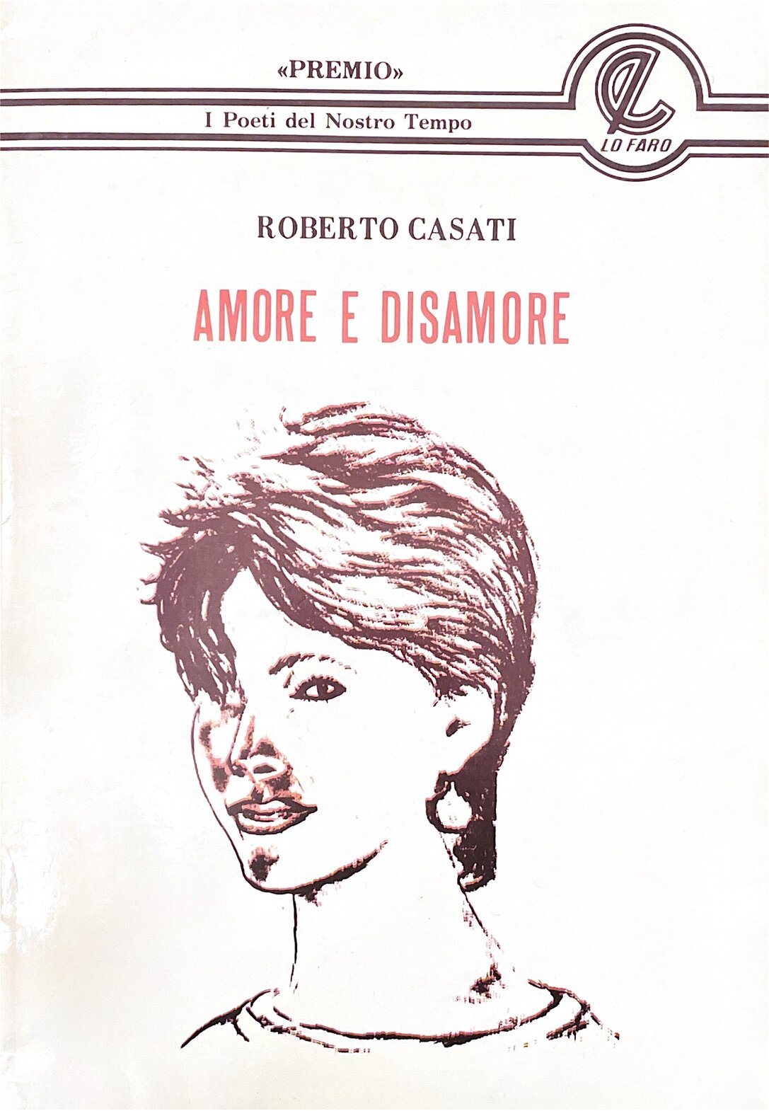 Copertina poetica in tonalità seppia